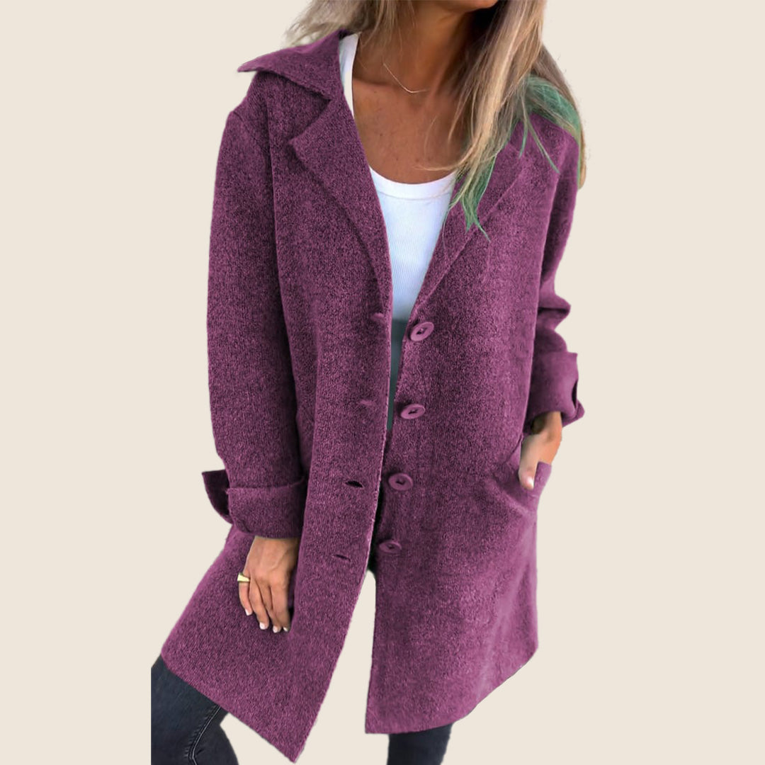 Evie – Soft Buttoned Cardigan