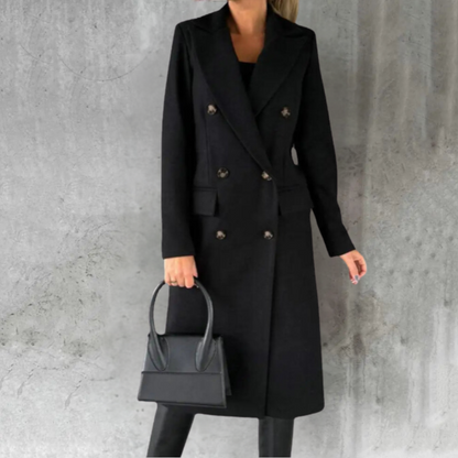 Elegant Wool Trench Coat
