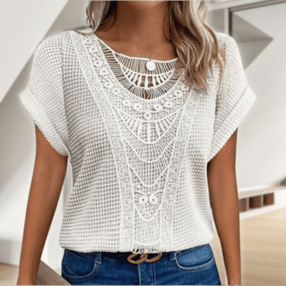 Ayla - Crochet Blouse