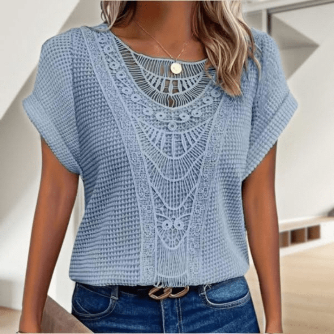Ayla - Crochet Blouse
