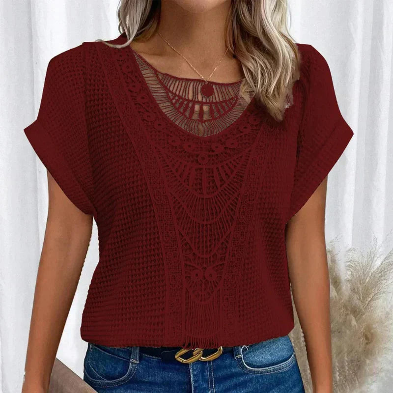 Ayla - Crochet Blouse
