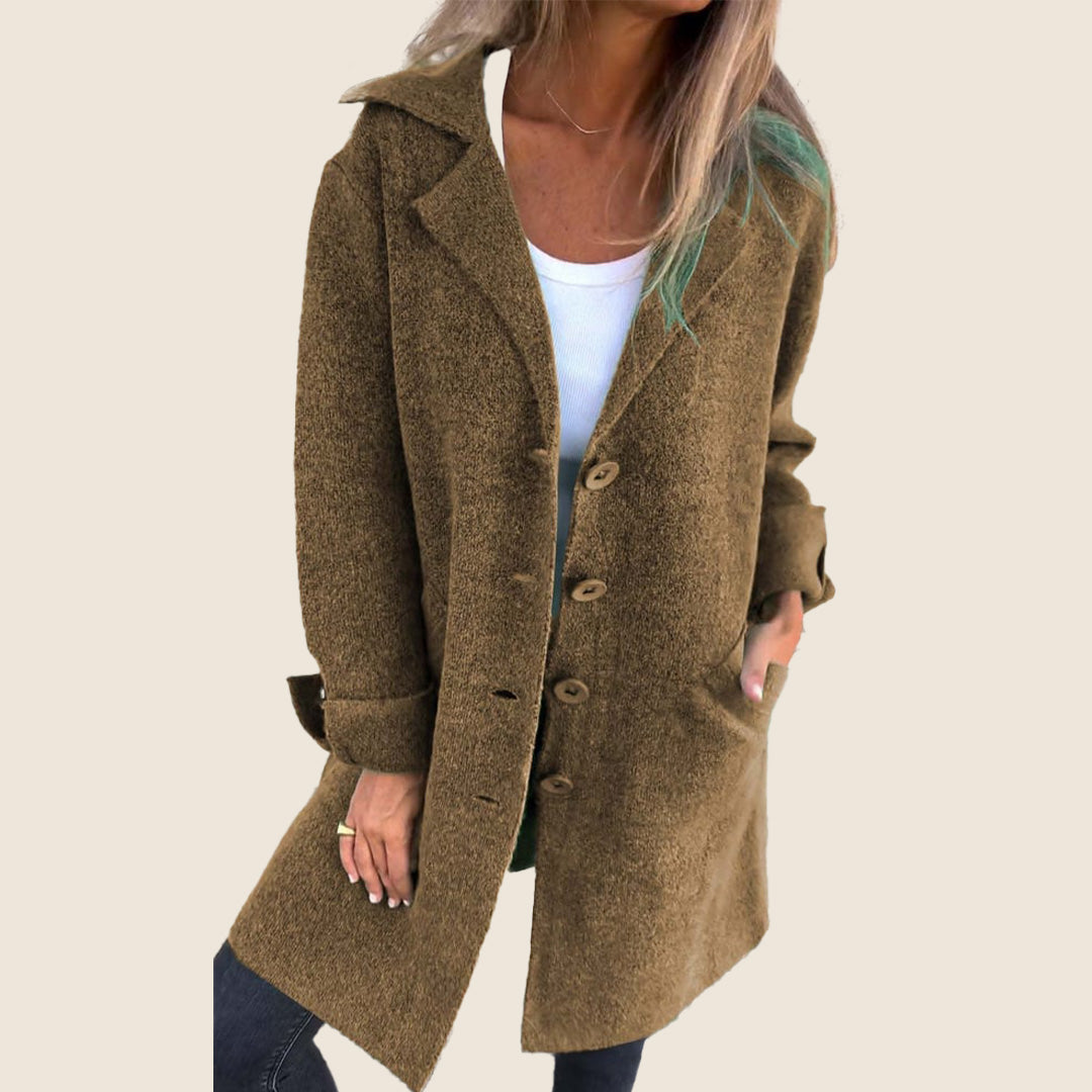 Evie – Soft Buttoned Cardigan