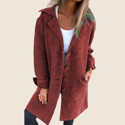 Evie – Soft Buttoned Cardigan