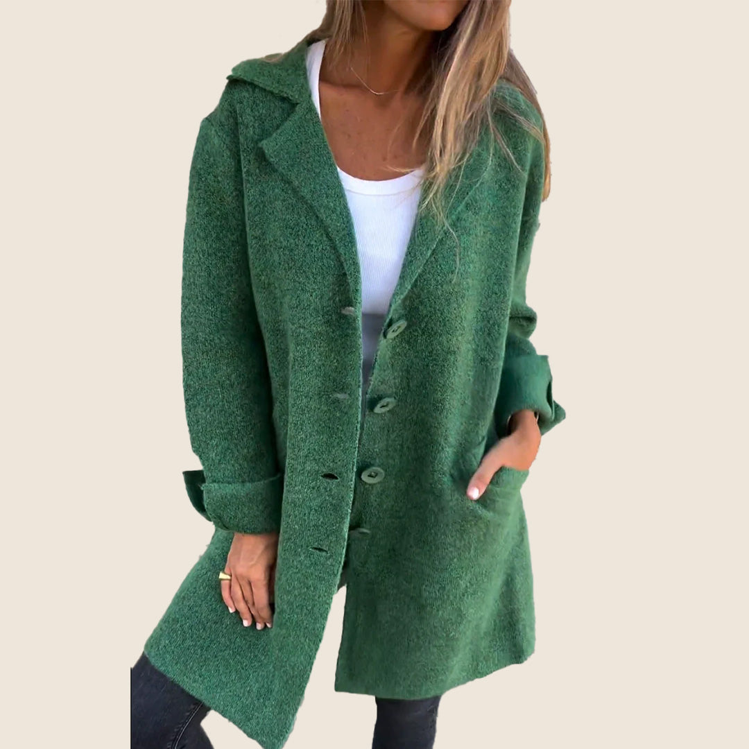 Evie – Soft Buttoned Cardigan