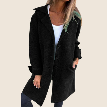 Evie – Soft Buttoned Cardigan