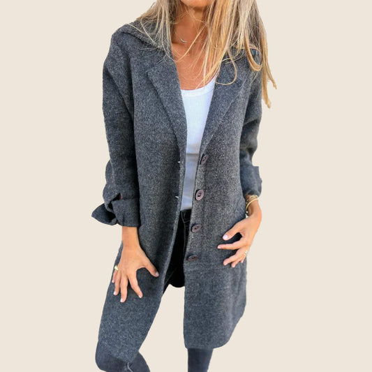 Evie – Soft Buttoned Cardigan