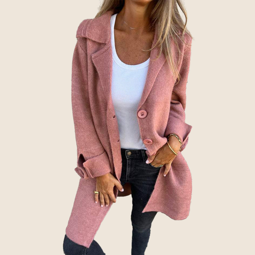Evie – Soft Buttoned Cardigan