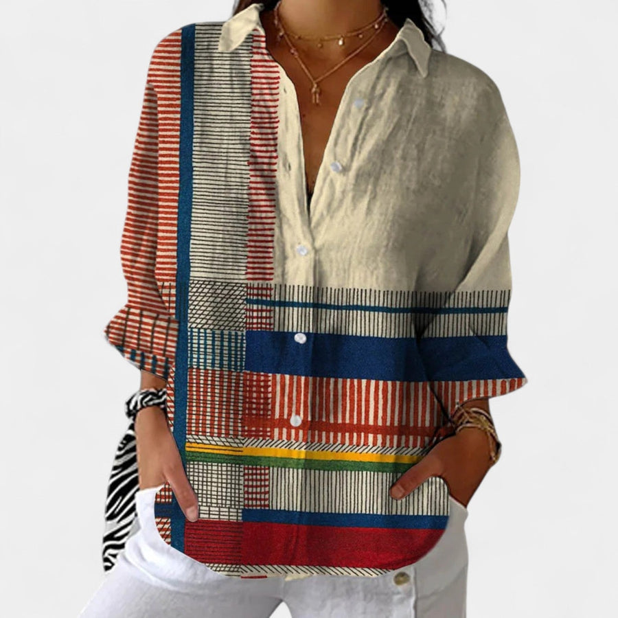 Maya - Artistic Pattern Blouse